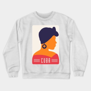 Lady Cuba Stamp Crewneck Sweatshirt